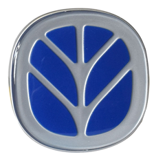 Emblème 50 mm pour tracteur FORD 82005611 adaptable