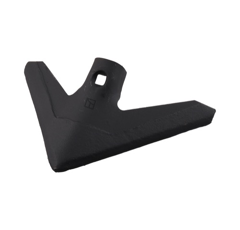 Soc triangulaire DURAFACE 265 x 6 mm pour cultivateur adaptable