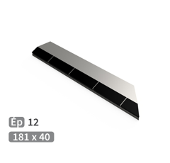 Mise Droite à souder carbure TOUTES MARQUES 181x40 mm adaptable