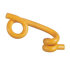 Kunststofföse für Litze zu Fiberglaspfahl 10mm