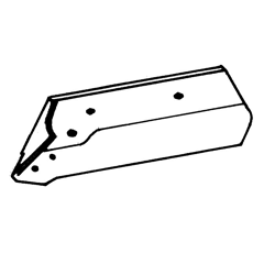 Wechselspitzenschar Pflug R KUHN/HUARD 14 622140 original