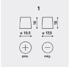 Batterie LUCAS Premium LP631 12 V - 150 Ah - P+ en haut à gauche