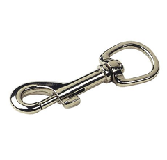 Lot de 2 mousquetons à oeil rond tournant Ø 20 mm - KAMER