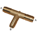 Te laiton reduit tuyau 15 - 12 mm