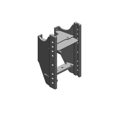 Lagerbock HVLB,W= 330 S32,New Holland T4, T4 Powerstar, T4S, Schwarz    