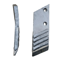 Pointe Gauche carbure et rechargement pour charrue AGROLUX 85204 adaptable