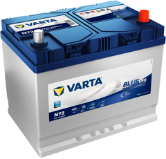VARTA BLUE dynamic EFB Starterbatterie 12 V 72 AH (C20) 760 A