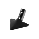 Soc triangulaire 150 x 45 mm adaptable - Blacksteel©