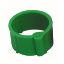 Lot de 100 bagues vertes à clips- CHICK'A