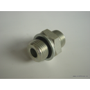 Doppelnippel flachdichtend ORFS-GER 13/16-16x1/2  