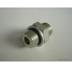 Doppelnippel flachdichtend ORFS-GER 13/16-16x1/2  