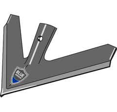 Schnell-Wechsel-Schar - Bourgault - Arbeitsbreite 355 - Stärke 8 - Gewicht 3.160 kg - Nachbau