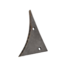 Étrave Gauche carbure pour charrue KUHN HUARD 619201 adaptable