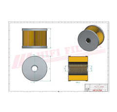 Filtre à gasoil adaptable HIFI FILTER SN6233