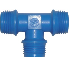 Raccord en T  avec embout 3x3/8"