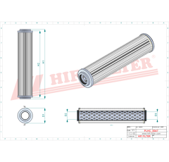 Filtre hydraulique adaptable HIFI FILTER SH52094