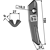 Soc 150 mm pour cultivateur TUME E50329-3 adaptable