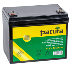 Super batterie fixée AGM 12 V | PATURA