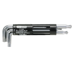 Jeu de 8 clés mâles torx longues tête sphérique | KS TOOLS