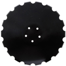 Disque crénelé ∅520x5 pour déchaumeur KVERNELAND 3010497 adaptable