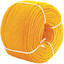 Cordage polypropylene 35 m jaune