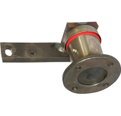 Randscheibennabe mit Stange, Ausführung rechts, Ø 86 mm – Nachbau