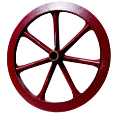 Roue packer Ø 900 - 150 mm pour rouleau adaptable - BlackSteel©