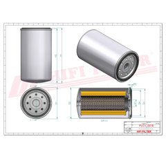 Filtre à gasoil adaptable HIFI FILTER SN80058