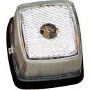 Feu position avant blanc 62 x 62 mm adaptable