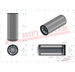 Filtre à huile adaptable HIFI FILTER SO10177
