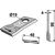 Couteau gauche pour faucheuse BCS TRACTORS 58036090 adaptable - Blacksteel©
