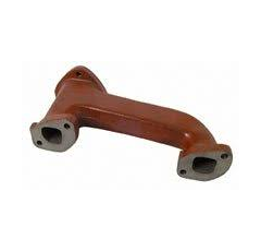 Colector de escape 90° para tractor MASSEY FERGUSON 37781571|740221M1 adaptable