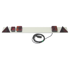 Rampe d’éclairage PVC 1,2 mm pour tracteur adaptable