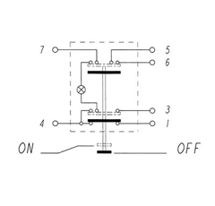 Bouton poussoir différentiel pour tracteur DEUTZ-FAHR 01176567 adaptable