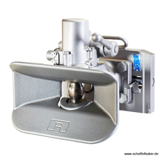 Zugmaul automatisch,W= 390 S32, Ø 49 mm Bolzen, Schwarz     