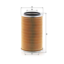 MANN  Luftfiltereinsatz C234404