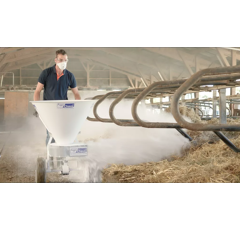 Épandeur manuel 100L + palette de chaux éteinte | Agri Chaux®