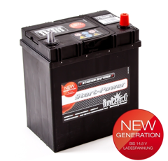 Batterie 12 V 35 AH 53520GUG Intact