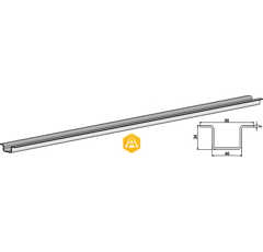 Kettenführungsschiene für Streuer MENGELE 02-071192 Nachbau  
