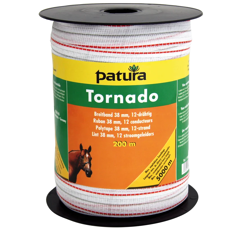 Ruban TORNADO 38 mm  (rouleau de 200m) | PATURA