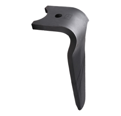 Dent gauche DURAFACE pour herse rotative KVERNELAND MA44000151R adaptable - Blacksteel©