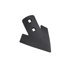 Soc triangulaire 165 x 5 mm adaptable - Blacksteel©