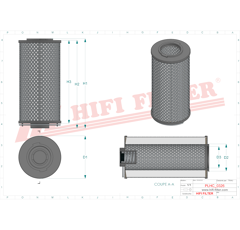 Filtre hydraulique adaptable HIFI FILTER SH74034