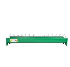 Mangeoire plastique à grille poulet 75 cm - CHICK'A