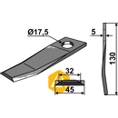 Fräsmesser für Mähwerk NEW HOLLAND 534.744 Nachbau  