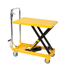 Hydraulischer Hubtisch, 150 kg,Hubhöhe 700 mm         