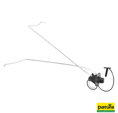 Lot de 10 isolateurs à distance avec isolateurs à cheville - PATURA