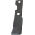 Lame gauche 305 x 50 x 100-105 mm pour Fraise/Rotavator SIMON adaptable 