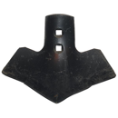 Soc de bineuse triangulaire 250 x 8 mm 2 trous adaptable
