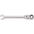 Clé mixte à cliquet 13 tête inclinable CDT - KS TOOLS